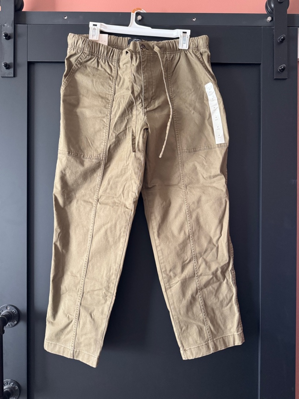 Women’s Banana Republic Tapered Ankle Chino - Army Green